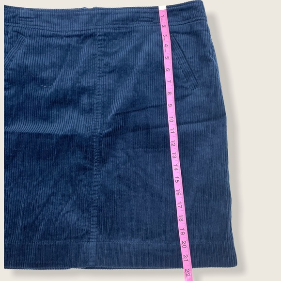 chadwicks corduroy skirt